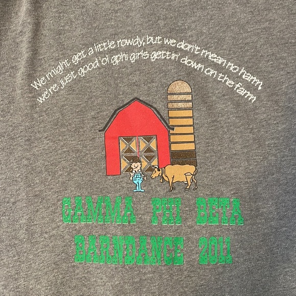 Small Gamma Phi Beta Zip-Up Hoodie - Picture 5 of 6